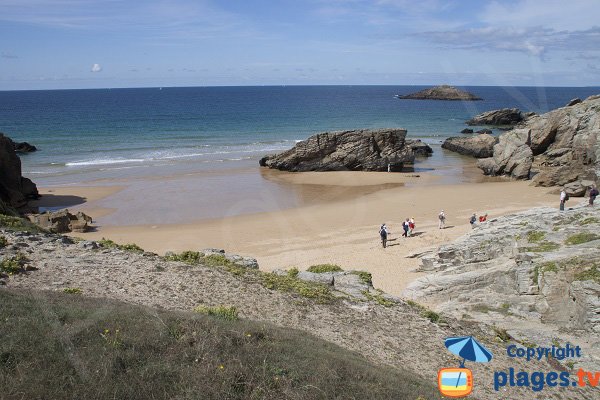 Photo de la Plage de Port Goulom à Quiberon