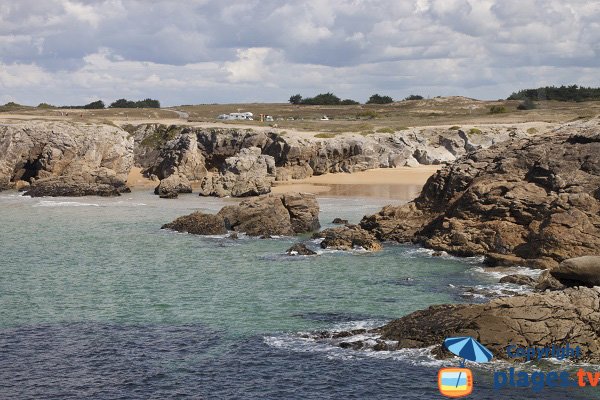 Plage de Port Goulom à St Pierre Quiberon