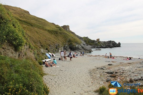 Plage de Porh Gween à Belle Ile - Bangor