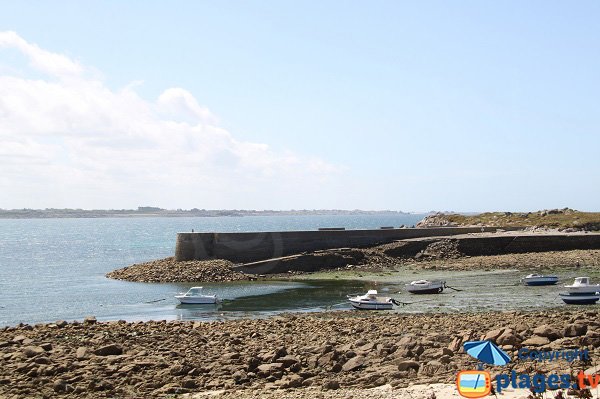 Port of Sieck island - Brittany