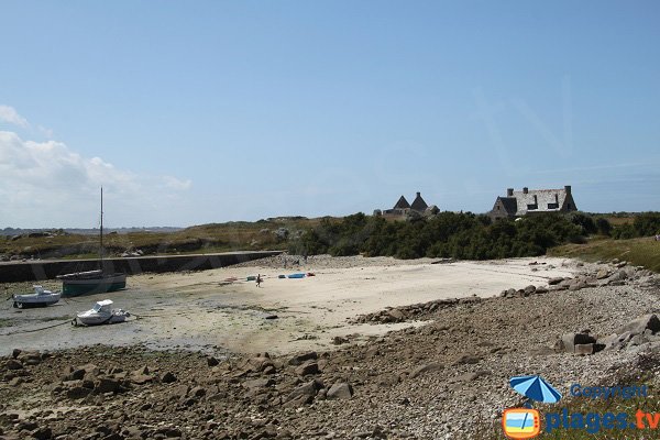 Houses on the island of Sieck - Brittany