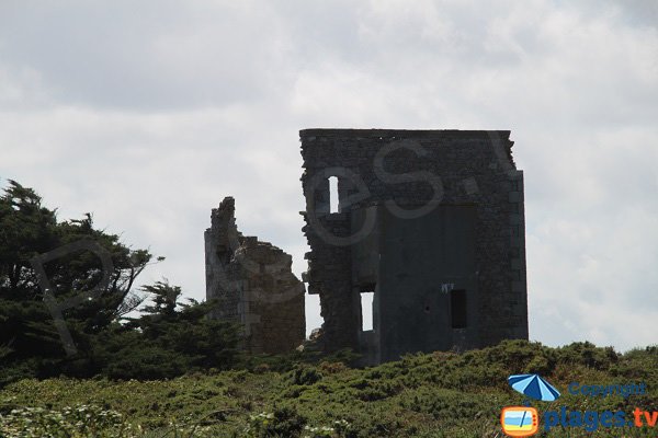 Ruines sur l'ile de Sieck