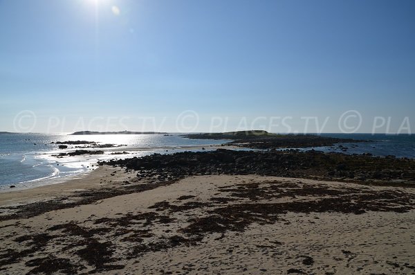 Baie de Keryvon à Port Landrellec