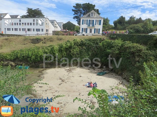 Plage de Port Lay sur l'ile de Groix
