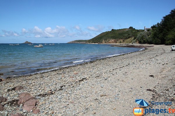 Photo de la plage de Port-Lazo à Plouézec