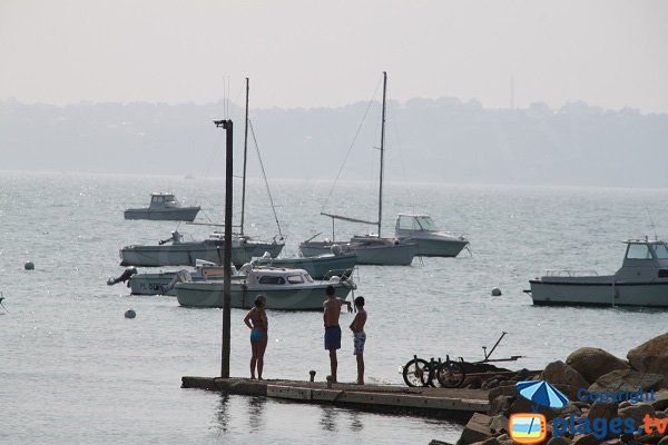 Jetée de la plage de Trévou Tréguignec