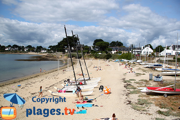 Photo de la plage de Port Leen à Port Navalo