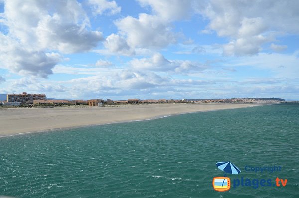 Foto della spiaggia di Port Leucate - Francia