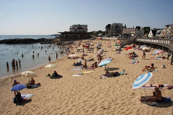 Foto della spiaggia di Port Lin a Le Croisic