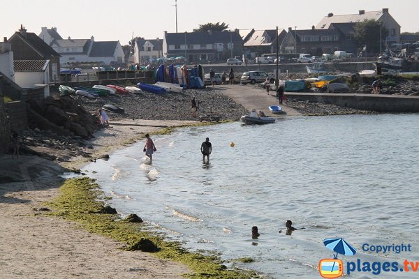 Environnement de la plage du Port de Locquémeau