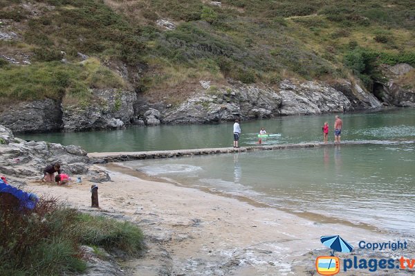 Port Maria beach in Belle Ile en Mer in France