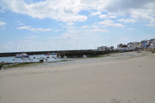 Spiaggia di Port Maria a Quiberon in Francia