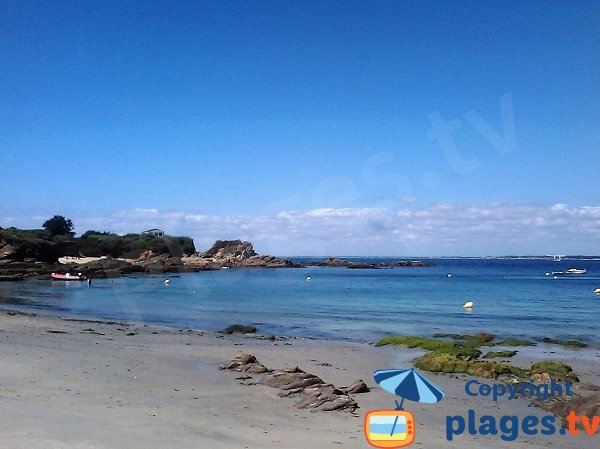 Crique à proximité de la plage des Grands Sables - Groix