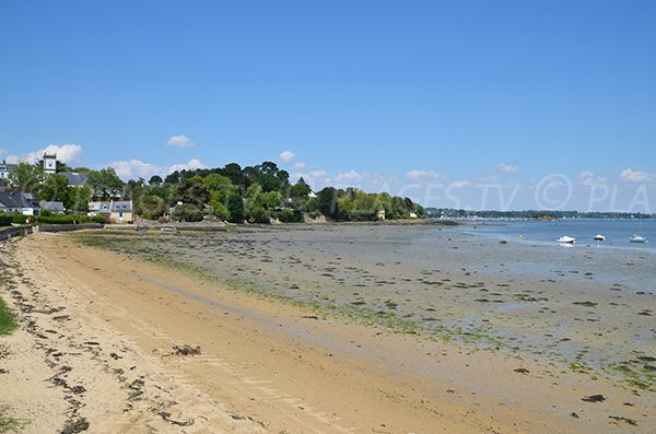 Photo de la plage de Port Miquel de l'Ile aux Moines