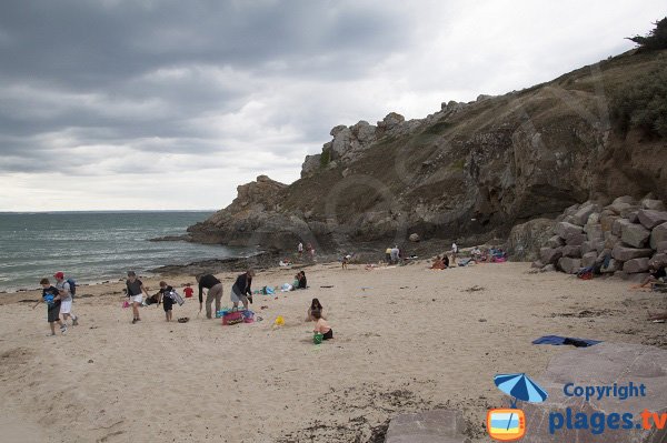 Photo de la plage de Port Morvan à Planguenoual