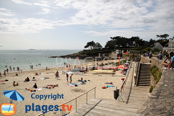 Belle plage à Arzon