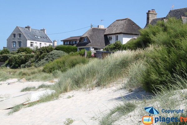 Environnement de la plage du Port de Plouescat