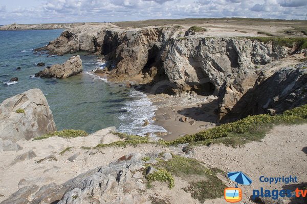 Plage de Port Rhu à Saint Pierre de Quiberon