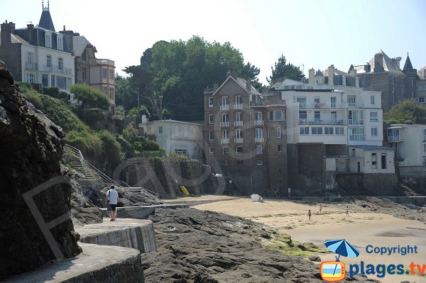 Plage de Port Riou à Dinard