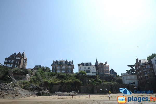 Environnement de la plage de Port Riou - Dinard