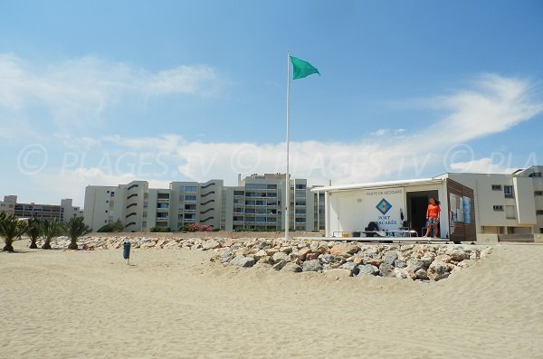 posto di pronto soccorso della spiaggia Port Saint Ange - Port Barcares