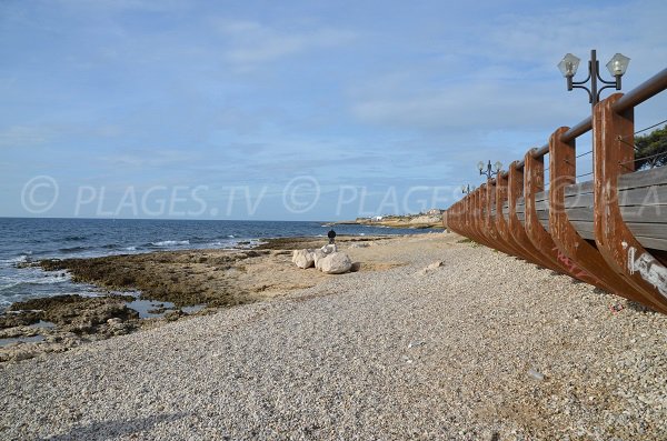 Spiaggia del Porto a Sausset les Pins - Francia