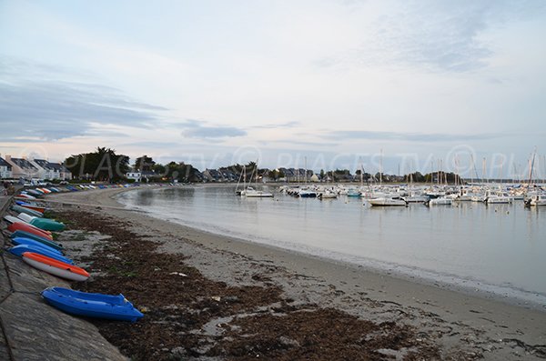 Photo de la plage du Port de Saint Jacques à Sarzeau