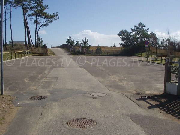 Access to the Porte des Iles beach in La Tranche sur Mer