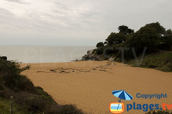 plage du porteau à Pornic