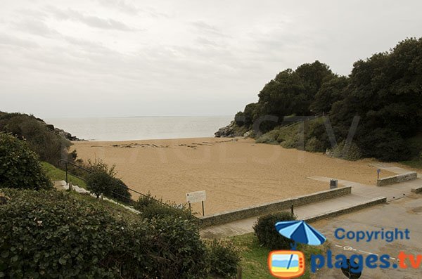 Foto della spiaggia Porteau a Pornic - Francia