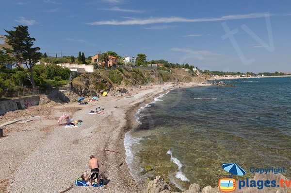 Strand Porteils in Argelès sur Mer