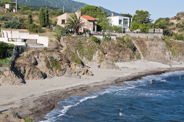 Creeks between Argelès and Collioure