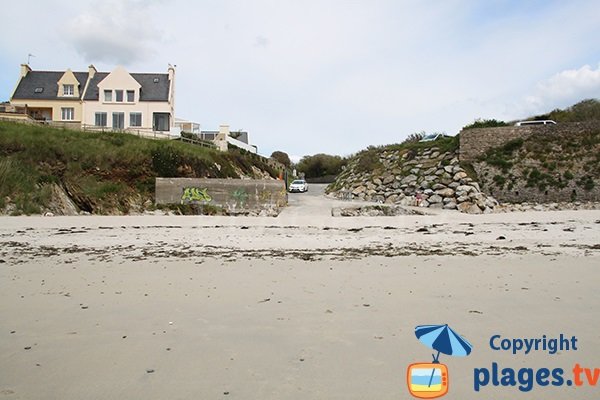 Accès à la plage de Portez - Le Conquet