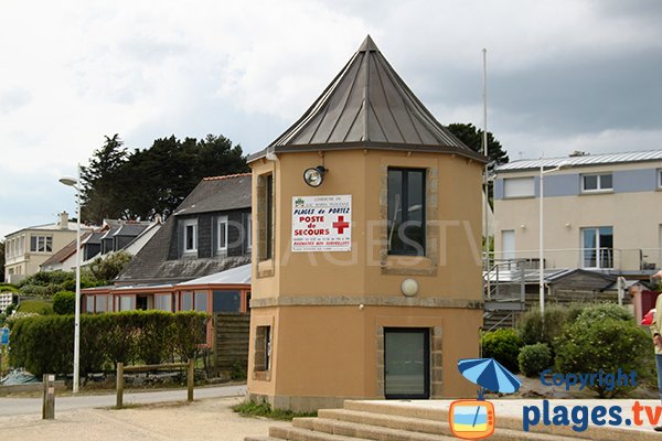 Poste de secours de la plage de Portez à Locmaria-Plouzané