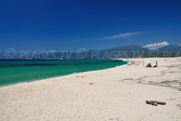 Foto della spiaggia di Portigliolo in Corsica