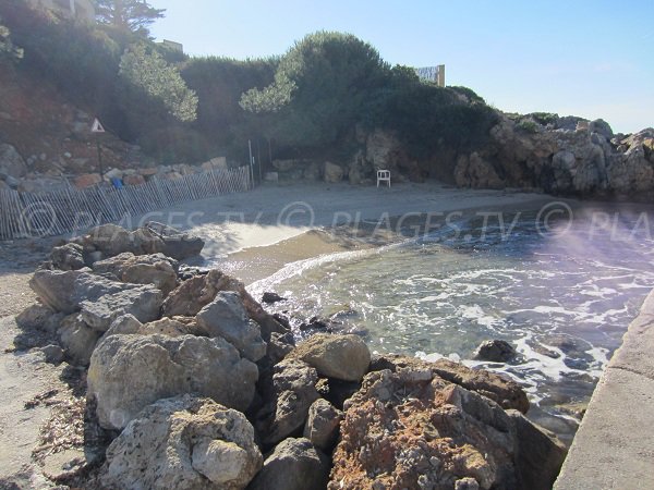 Cricca di sabbia a Sanary - Francia