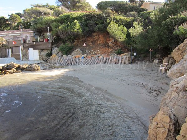 Plage dans le Var à Sanary sur Mer