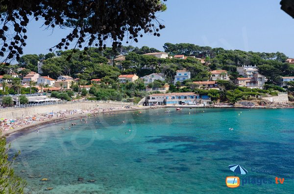 Baie de Portissol à Sanary sur Mer