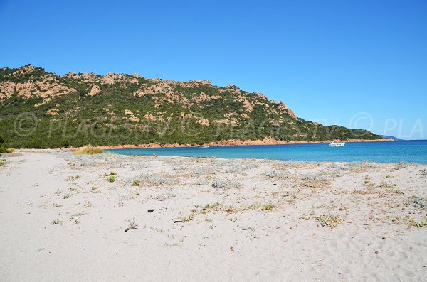 Secret beach in South Corsica