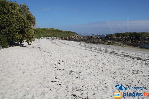 Environnement de la plage de Porz Alliou