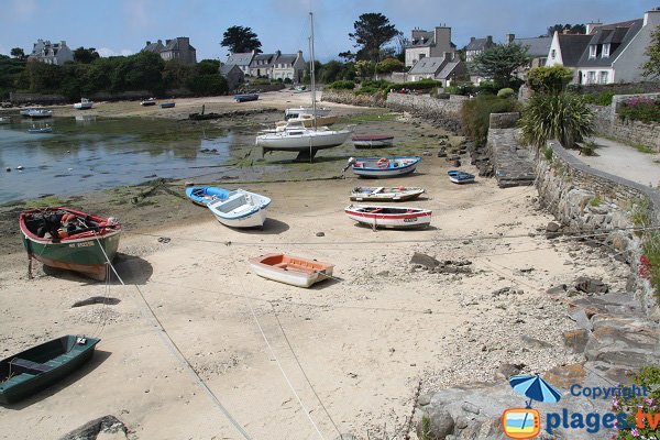 Plage sur l'ile de Batz - Porz an Eog