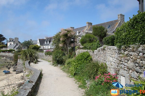 chemin de la plage de Porz an Eog - Ile de Batz