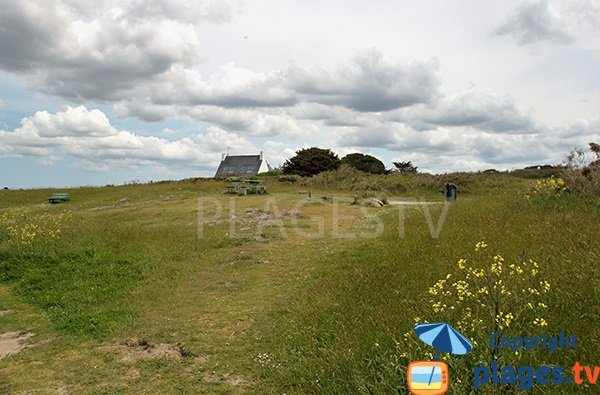 Aire de pique de la plage de Porz ar Marc'h à Lampaul-Plouarzel