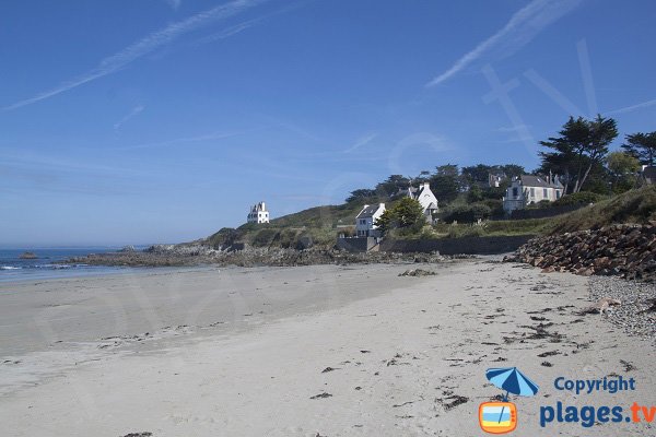 Photo de la plage de Porz ar Villiec à Locquirec