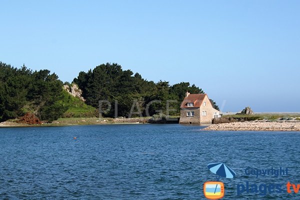 Moulin à marée de l'île Ozac'h - Bretagne