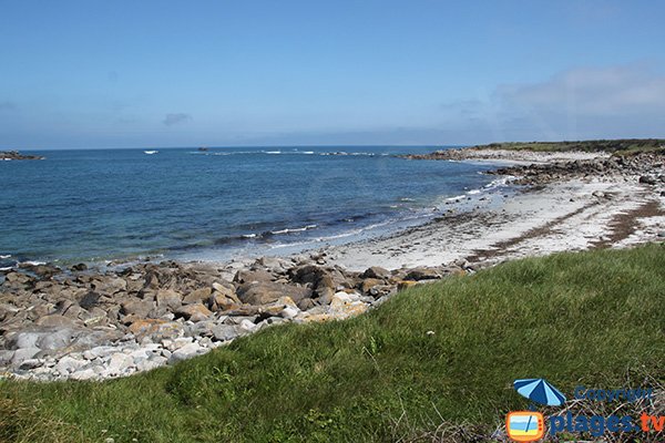 Plage de Porz Gwenn sur l'ile de Batz