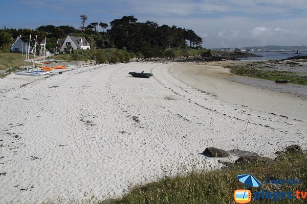 Photo de la plage de Porz an Illiz sur l'ile de Batz