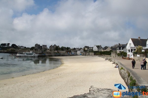 Main beach of Batz island - Brittany