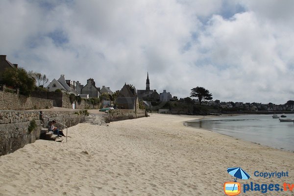 Batz island from the center beach