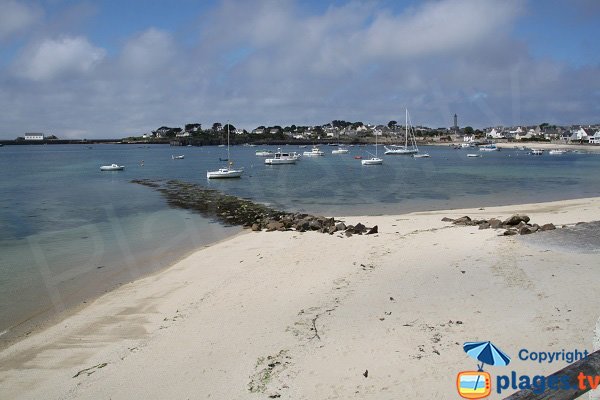 Boat in Batz island - France